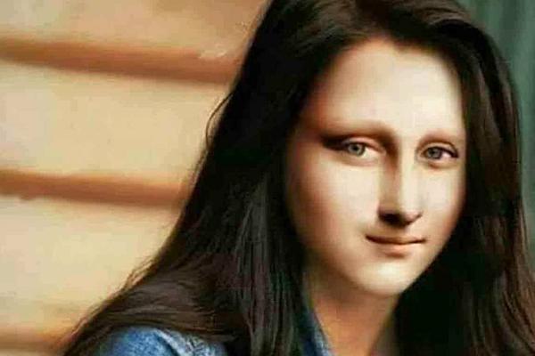 La Gioconda su Instagram