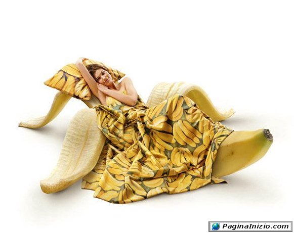 Una banana a dondolo