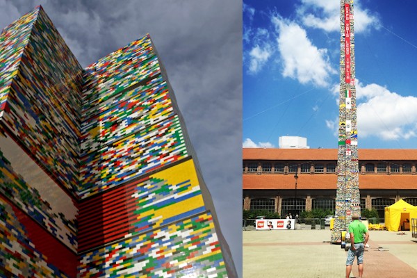 Torre Lego da record
