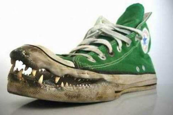 Una scarpa aggressiva