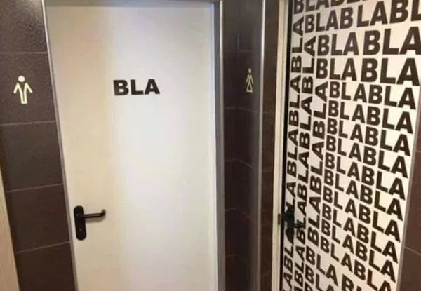 Come riconoscere le porte dei bagni
