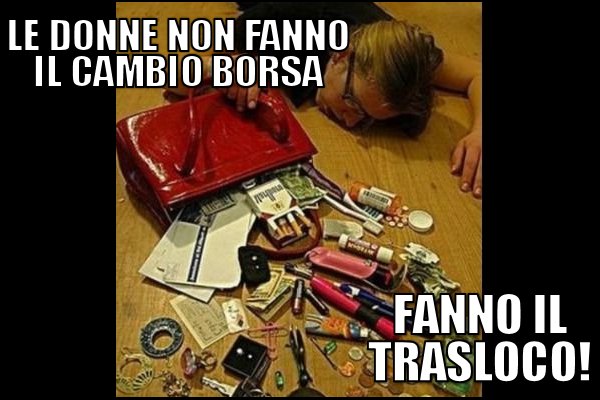 Donne e borse...