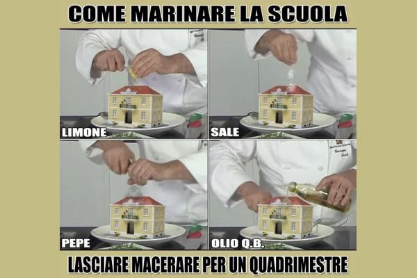 Procedura per marinare...