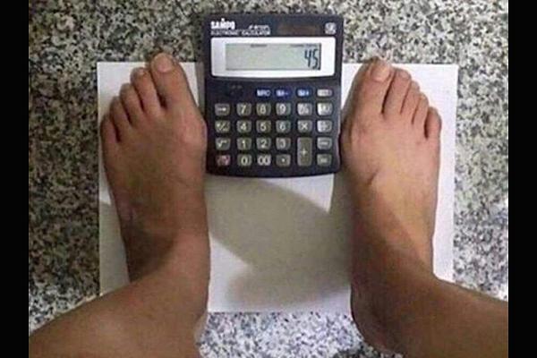 Il modo ideale di pesarsi