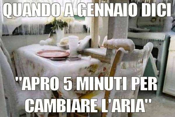 Non aprite quella finestra!