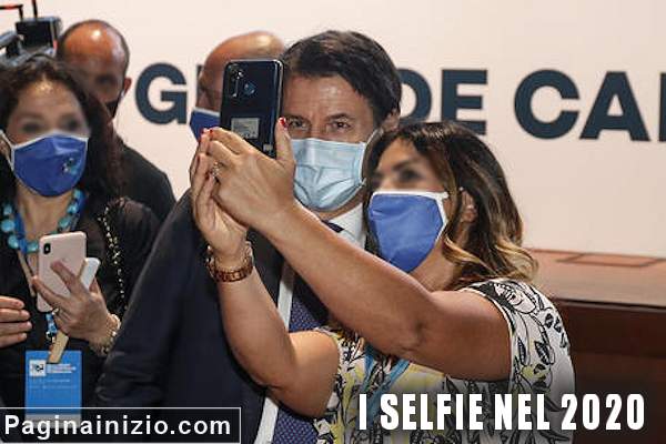 I selfie con la pandemia