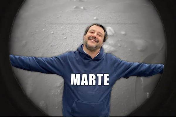 La NASA arriva su Marte e...