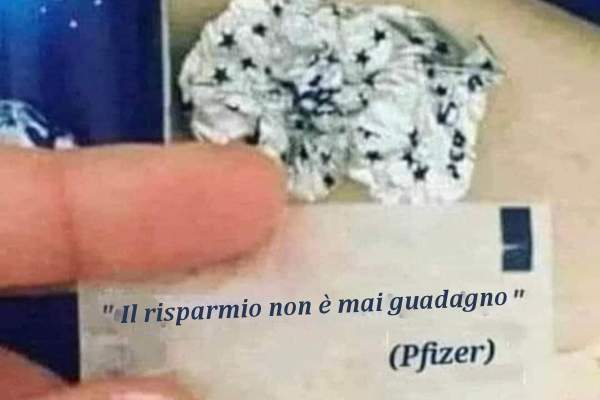 La citazione della Pfizer