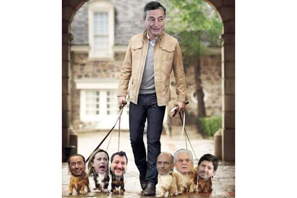 Draghi e i suoi cagnolini