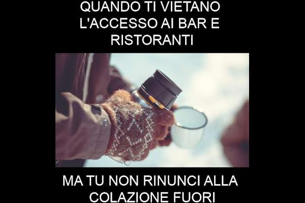 Colazione senza green pass