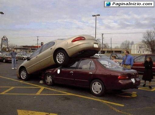 Parcheggio sopraelevato!