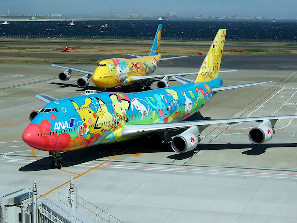 Volare con i Pokémon!
