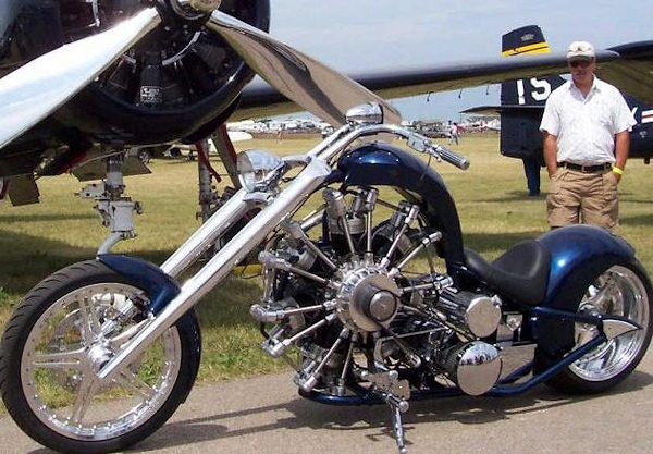 Moto volante!