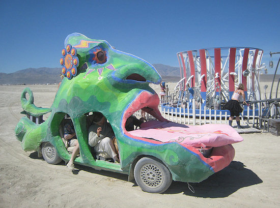 Auto stile Flintstones