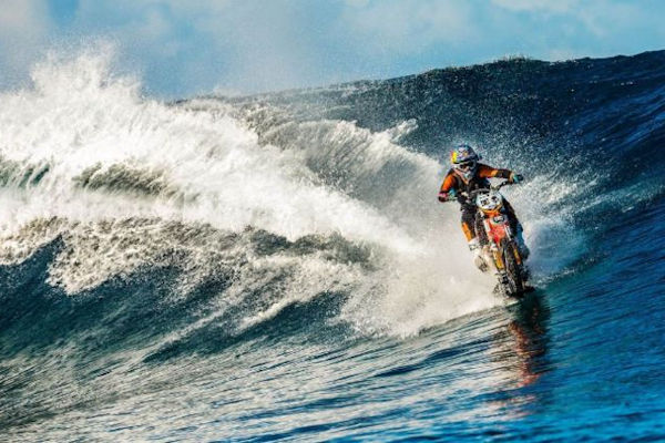 La moto da surf