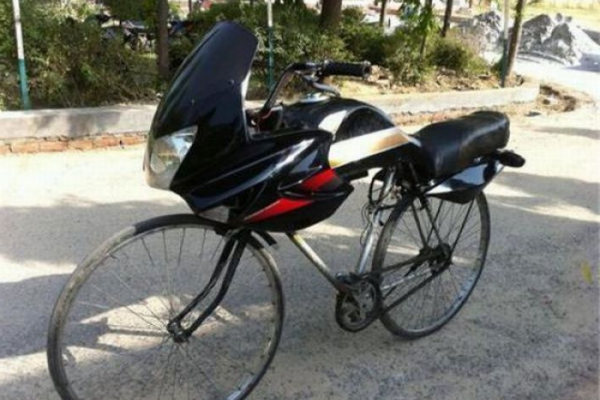 Una bici davvero unica