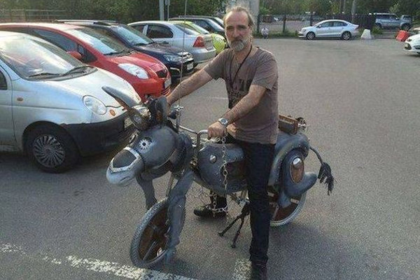 Un somaro moderno...