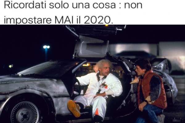 Ritorno al futuro?