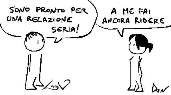 Una dichiarazione d'amore moderna