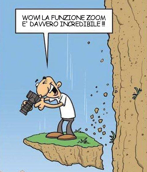 Vignetta: Zoom alla velocità della luce!