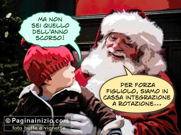 Babbo Natale e la crisi