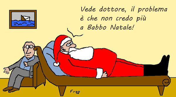 Se Babbo Natale va dallo psicologo...