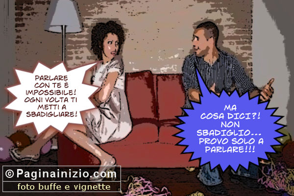 Una donna logorroica