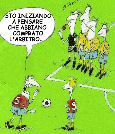 Il fischio dell'arbitro...