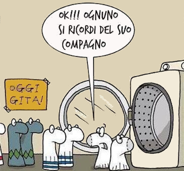 Anche i calzini vanno in gita!