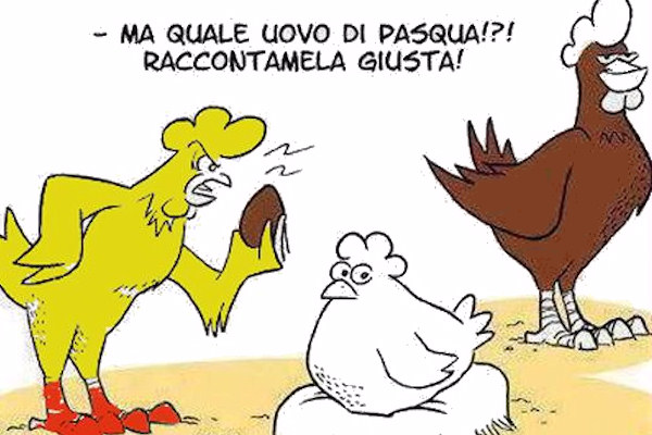 Le sorprese dell'uovo di cioccolato