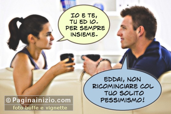 Una donna pessimista!