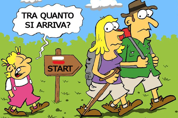Bambini e gite