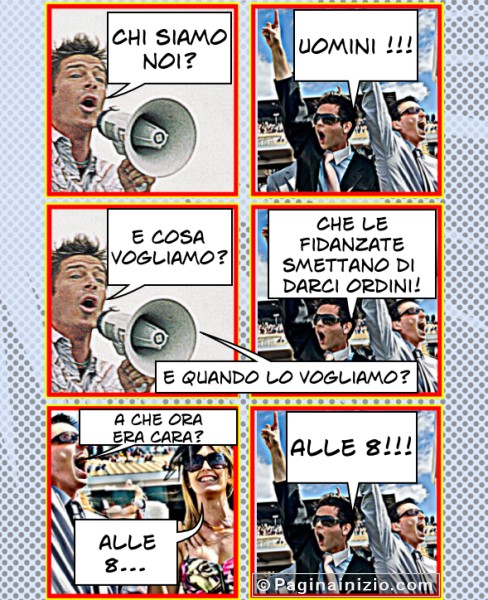 Uomini emancipati!