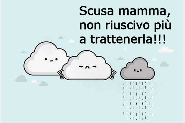 Pioggia in arrivo