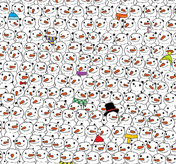 Riesci a trovare il panda nascosto?