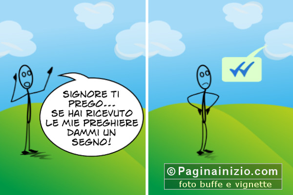 Messaggi Whatsapp dall'aldilā