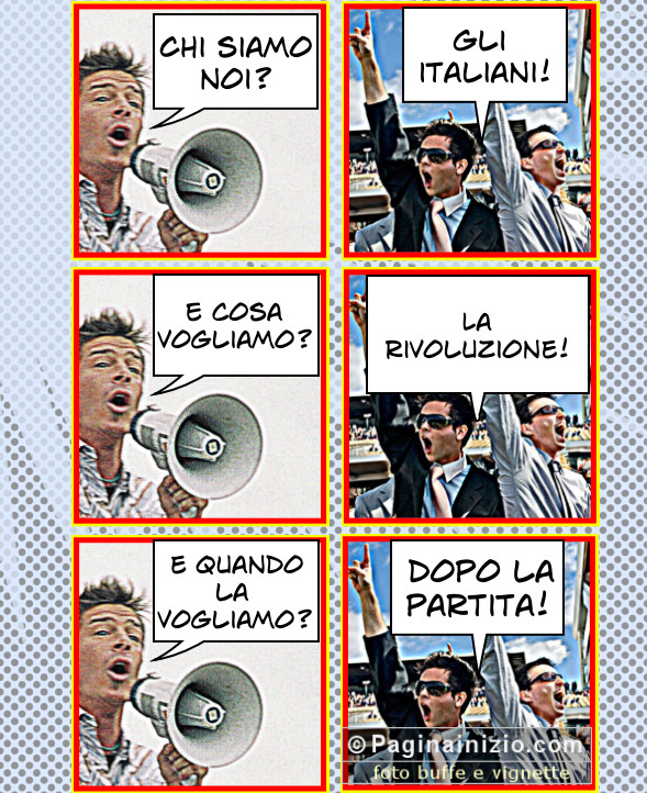 Gli italiani e la partita