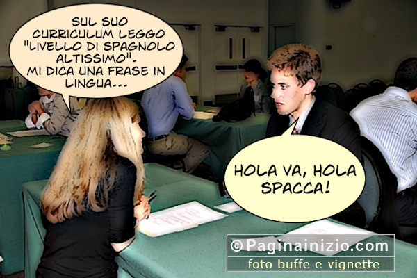 Colloquio di lavoro...
