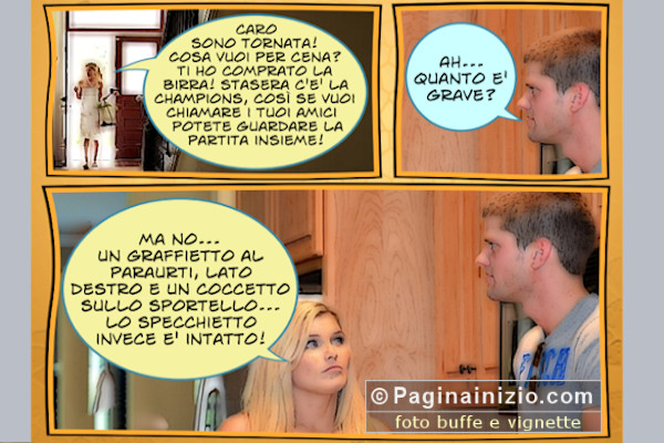 Donna con la coda di paglia...