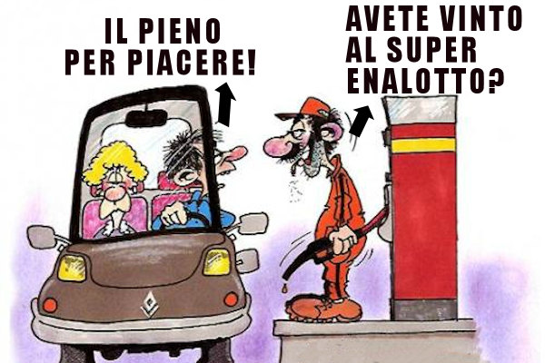 Il prezzo della benzina