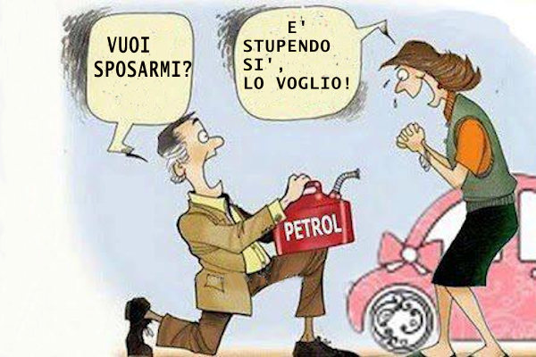 Quando il prezzo della benzina aumenta...