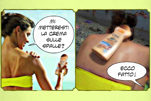 Mi metti la crema?