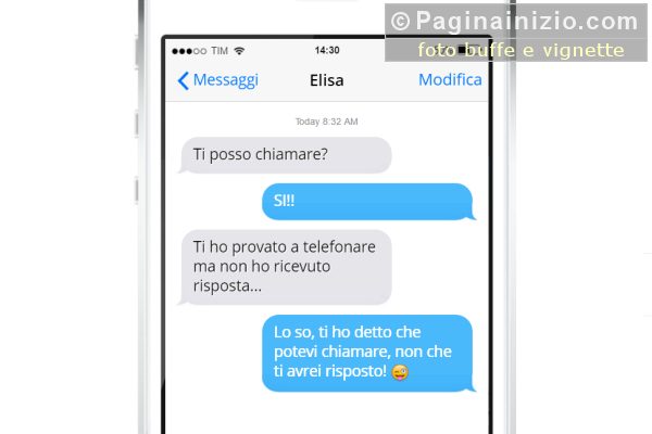 Il permesso di chiamare