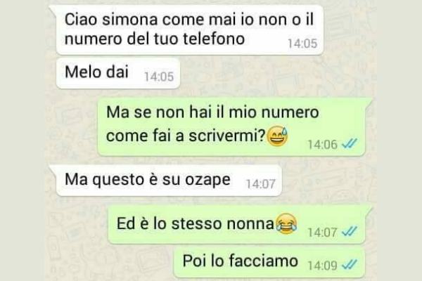 Le nonne su Whatsapp