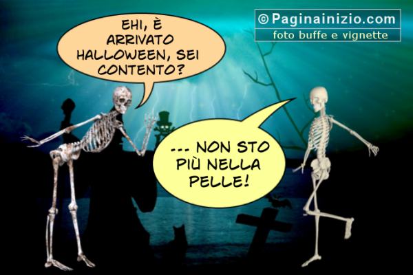 Gli scheletri ad Halloween