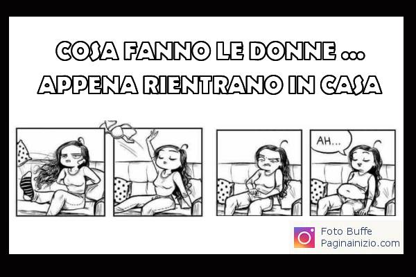 Quando una donna rientra a casa