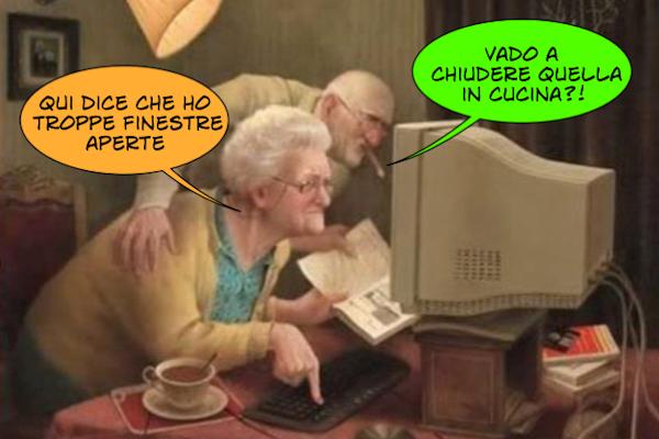 Gli anziani scoprono la tecnologia