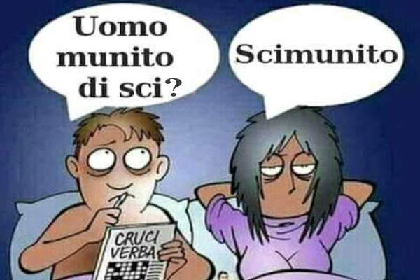 Munito di sci?