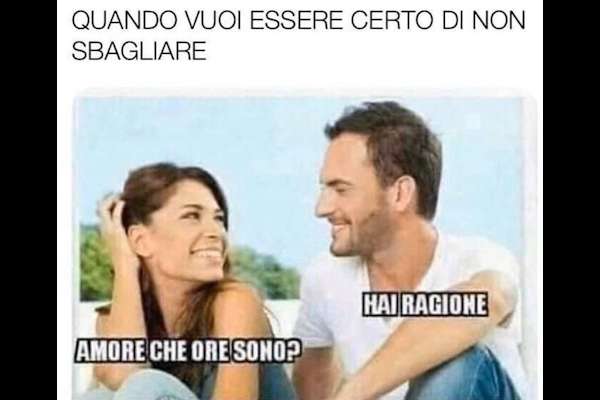 Così sbagliare è quasi impossibile