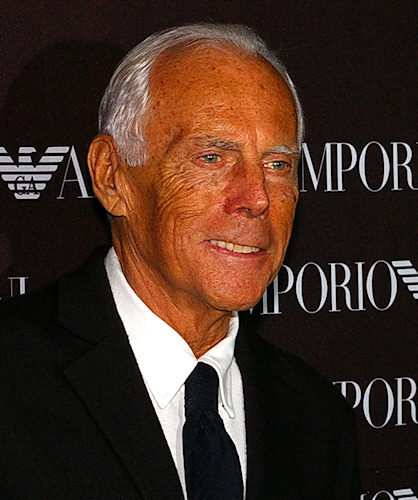 Foto di Giorgio Armani